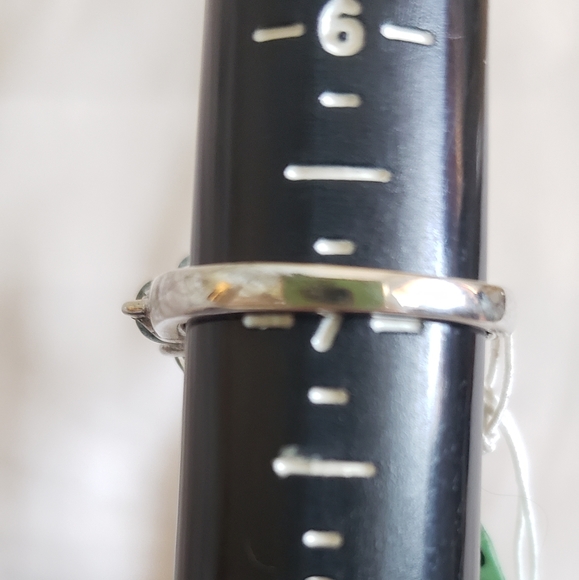 Sz 7 & 9 AQUAMARINE 925 Silver, 2.35 carats NWT - Picture 4 of 7